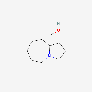 (hexahydro-1H-pyrrolo[1,2-a]azepin-9a(5H)-yl)methanol