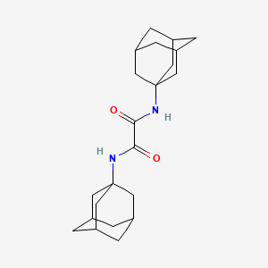 molecular formula C22H32N2O2 B14888079 Bis(adamantan-1-yl)oxamide 