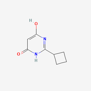 2-Cyclobutyl-6-hydroxypyrimidin-4(3H)-one