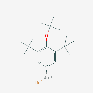 (4-t-Butoxy-3,5-di-tert-butylphenyl)Zinc bromide