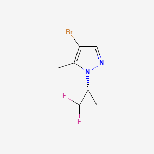 (R)-4-Bromo-1-(2,2-difluorocyclopropyl)-5-methyl-1H-pyrazole