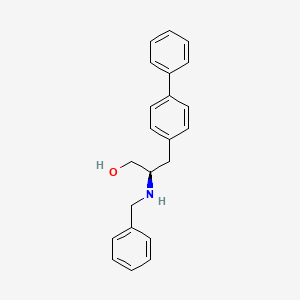 (R)-3-([1,1'-Biphenyl]-4-yl)-2-(benzylamino)propan-1-ol