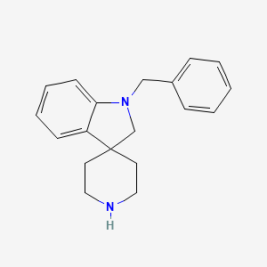 molecular formula C19H22N2 B14888312 1-Benzylspiro[indoline-3,4'-piperidine] 