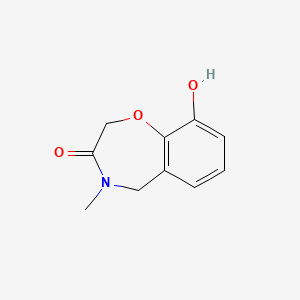 9-hydroxy-4-methyl-4,5-dihydrobenzo[f][1,4]oxazepin-3(2H)-one