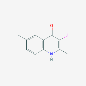 3-iodo-2,6-dimethylquinolin-4(1H)-one