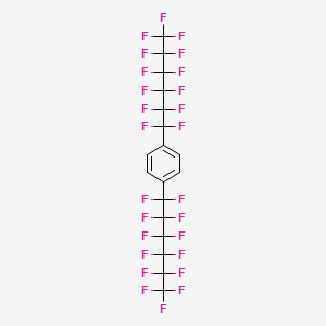 molecular formula C18H4F26 B14888582 1,4-Bis(perfluorohexyl)benzene 