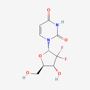 molecular formula C9H10F2N2O5 B14888586 2'-Deoxy-2',2'-difluoro-a-uridine 