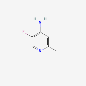 2-Ethyl-5-fluoropyridin-4-amine