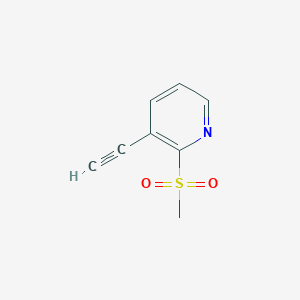 3-Ethynyl-2-(methylsulfonyl)pyridine