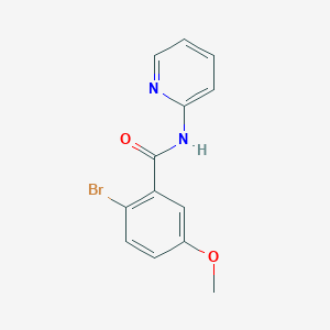 2-bromo-5-methoxy-N-(pyridin-2-yl)benzamide