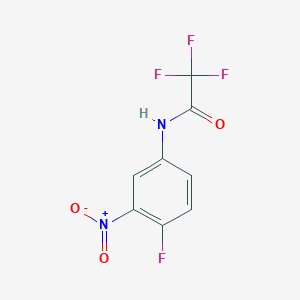 2,2,2-trifluoro-N-(4-fluoro-3-nitrophenyl)acetamide