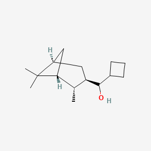 molecular formula C15H26O B14888761 Cyclobutyl((1R,2R,3R,5S)-2,6,6-trimethylbicyclo[3.1.1]heptan-3-yl)methanol 