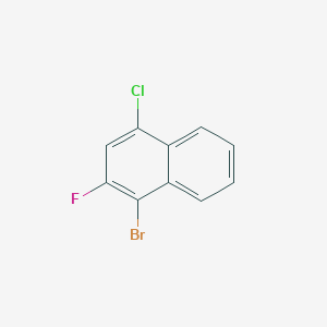 1-Bromo-4-chloro-2-fluoronaphthalene