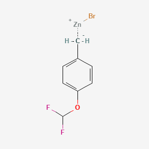 (4-(Difluoromethoxy)benZyl)Zinc bromide