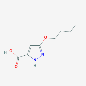 3-Butoxy-1H-pyrazole-5-carboxylic acid