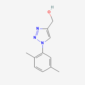 [1-(2,5-dimethylphenyl)-1H-1,2,3-triazol-4-yl]methanol