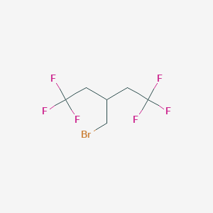 3-(Bromomethyl)-1,1,1,5,5,5-hexafluoropentane