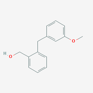 molecular formula C15H16O2 B14889054 (2-(3-Methoxybenzyl)phenyl)methanol 