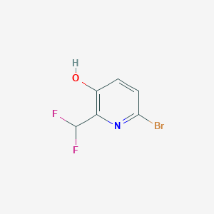 6-Bromo-2-(difluoromethyl)pyridin-3-ol