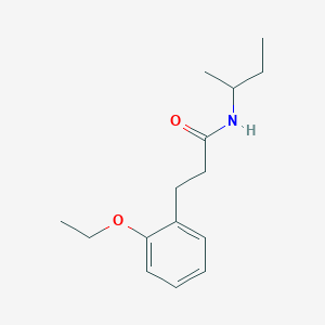 molecular formula C15H23NO2 B14889090 n-(Sec-butyl)-3-(2-ethoxyphenyl)propanamide 