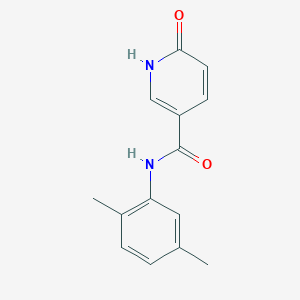 N-(2,5-dimethylphenyl)-6-oxo-1,6-dihydropyridine-3-carboxamide