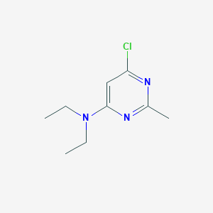 molecular formula C9H14ClN3 B1488913 6-氯-N,N-二乙基-2-甲基嘧啶-4-胺 CAS No. 1248743-28-3