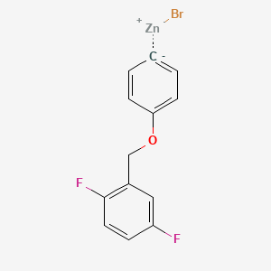 4-(2',5'-DifluorobenZyloxy)phenylZinc bromide