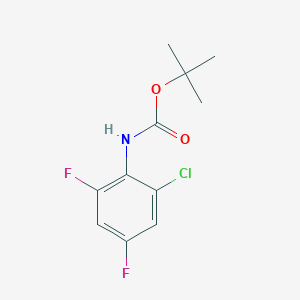 tert-Butyl (2-chloro-4,6-difluorophenyl)carbamate