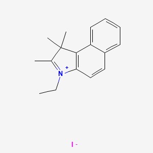 1,1,2-Trimethyl-3-ethylbenz[e]indolium Iodide