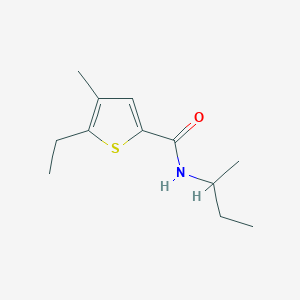 n-(Sec-butyl)-5-ethyl-4-methylthiophene-2-carboxamide