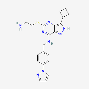 molecular formula C21H24N8S B14889400 Cdk-IN-9 