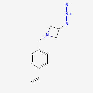 3-Azido-1-(4-vinylbenzyl)azetidine