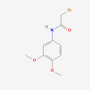 molecular formula C10H12BrNO3 B14889436 2-bromo-N-(3,4-dimethoxyphenyl)acetamide 