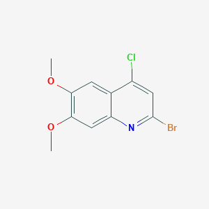 2-Bromo-4-chloro-6,7-dimethoxyquinoline