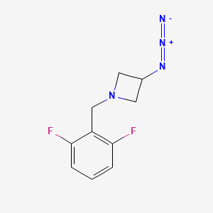 3-Azido-1-(2,6-difluorobenzyl)azetidine