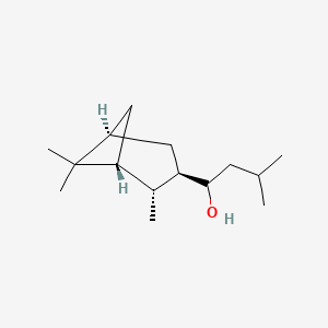 3-Methyl-1-((1R,2R,3R,5S)-2,6,6-trimethylbicyclo[3.1.1]heptan-3-yl)butan-1-ol