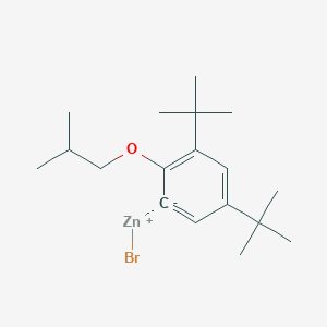 (3,5-Di-t-butyl-2-i-butyloxyphenyl)Zinc bromide