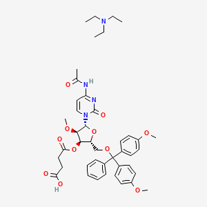 N4-Acetyl-5'-O-(4,4'-dimethoxytrityl)-2'-O-methylcytidine-3'-O-succinate, triethylamine salt