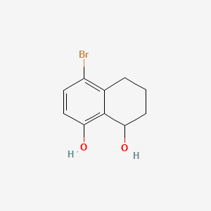 5-Bromo-1,2,3,4-tetrahydronaphthalene-1,8-diol