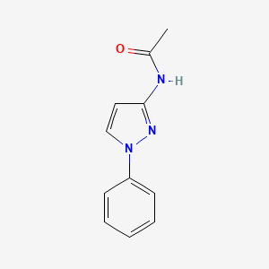 molecular formula C11H11N3O B14889678 N-(1-Phenyl-1H-pyrazol-3-yl)acetamide 