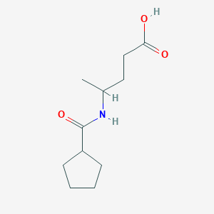 4-(Cyclopentanecarboxamido)pentanoic acid