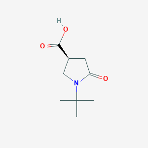 (S)-1-(tert-butyl)-5-oxopyrrolidine-3-carboxylic acid