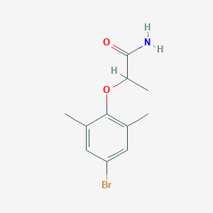 2-(4-Bromo-2,6-dimethylphenoxy)propanamide