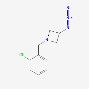 3-Azido-1-(2-chlorobenzyl)azetidine