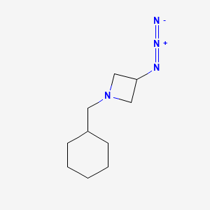 3-Azido-1-(cyclohexylmethyl)azetidine