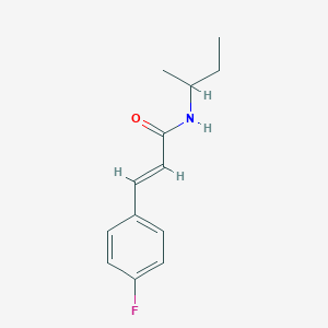 (2E)-N-(butan-2-yl)-3-(4-fluorophenyl)prop-2-enamide