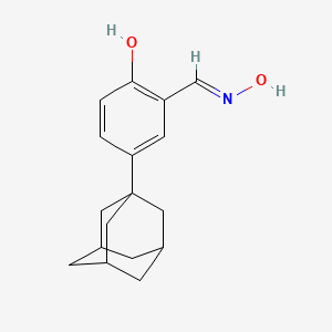 Benzaldehyde, 2-hydroxy-5-tricyclo[3.3.1.1~3,7~]dec-1-yl-, oxime