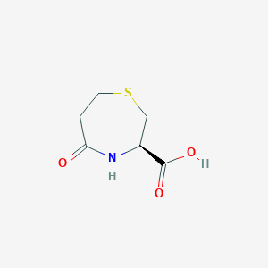 molecular formula C6H9NO3S B14890059 (R)-5-Oxo-1,4-thiazepane-3-carboxylic acid 