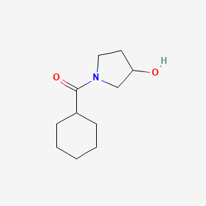 molecular formula C11H19NO2 B1489009 1-Cyclohexanecarbonylpyrrolidin-3-ol CAS No. 1341076-66-1