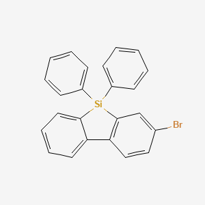 3-bromo-5,5-diphenyl-5H-dibenzo[b,d]silole